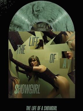 NEW SEALED Taylor Swift The Life Of A Showgirl TLOAS Shiny Bug GREEN Vinyl
